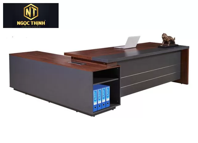 Bàn lãnh đạo Luxury cao cấp gỗ công nghiệp phủ Melamine LUXB2720V1